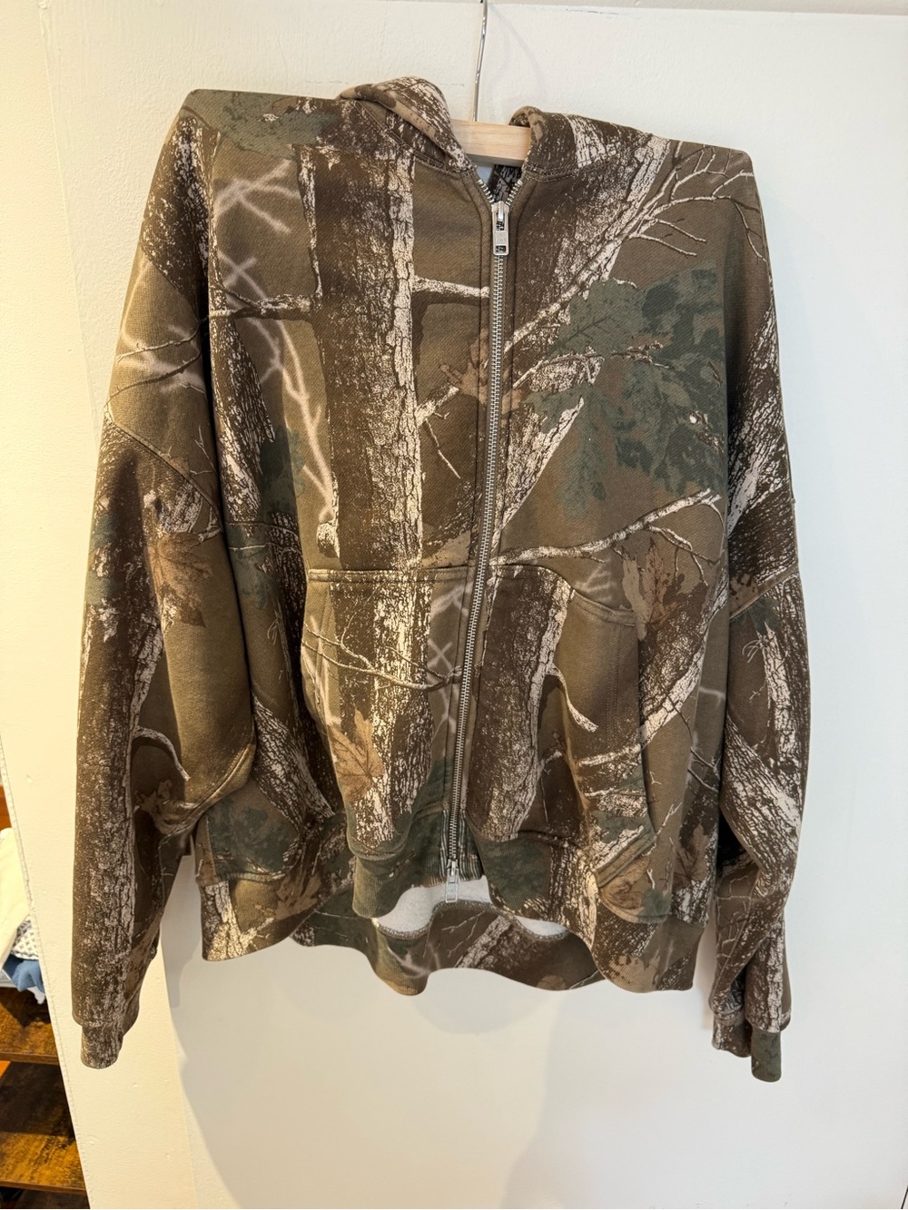 Abercrombie Camouflage Zip-Up Hoodie